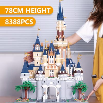 Disney Cinderella Castle Modular Building MOULD KING 13132 with 8388 pieces
