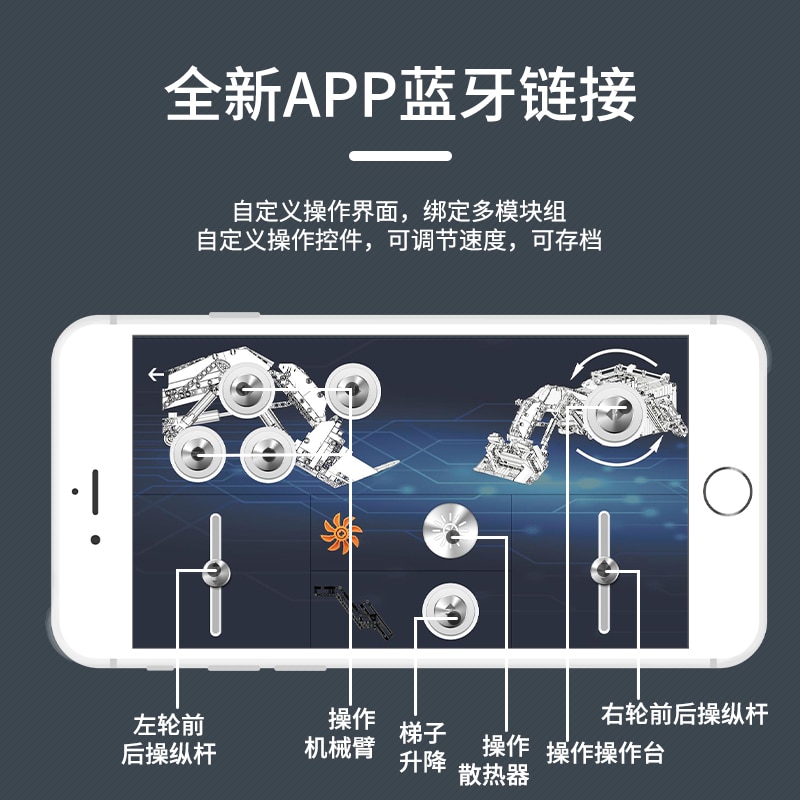 Liebherrs R9800 Terex RH400 Mining Excavator Technic MOULD KING 13130 with 4062 pieces Liebherrs R9800 Terex RH400 Mining Excavator Technic MOULD KING 13130 with 4062 pieces