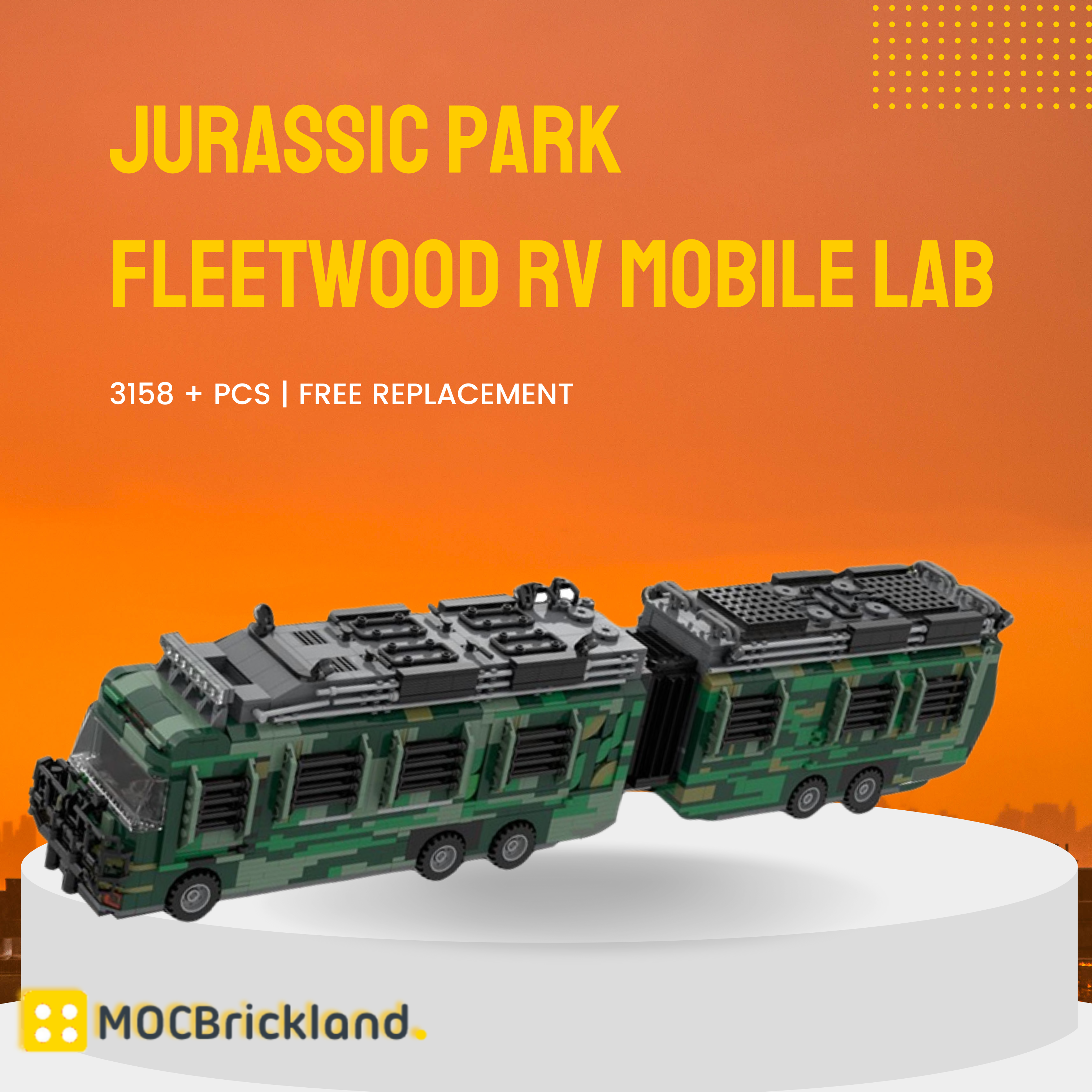 Mobile lab sale lego jurassic world