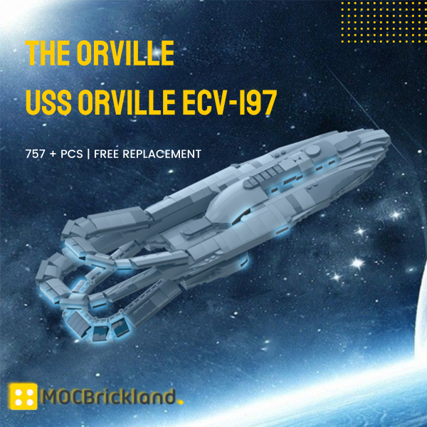 The Orville USS Orville ECV-197 MOC-117976 Movie with 757 Pieces - MOC ...