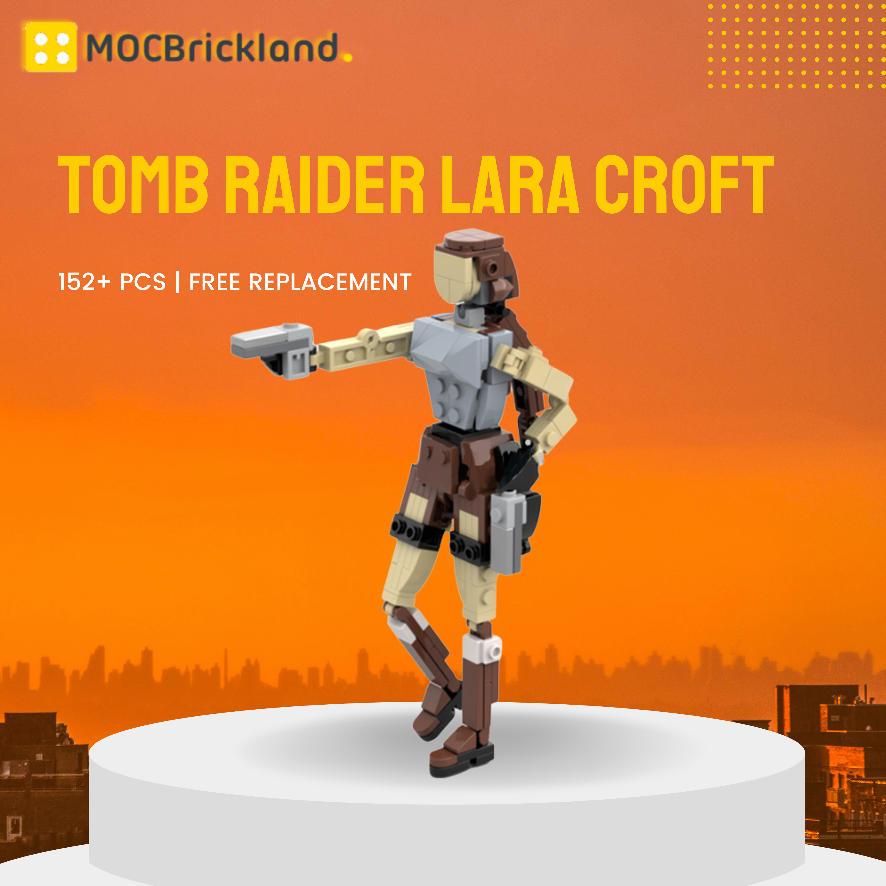 Tomb Raider Lara Croft MOC-119244 Movie With 152 Pieces