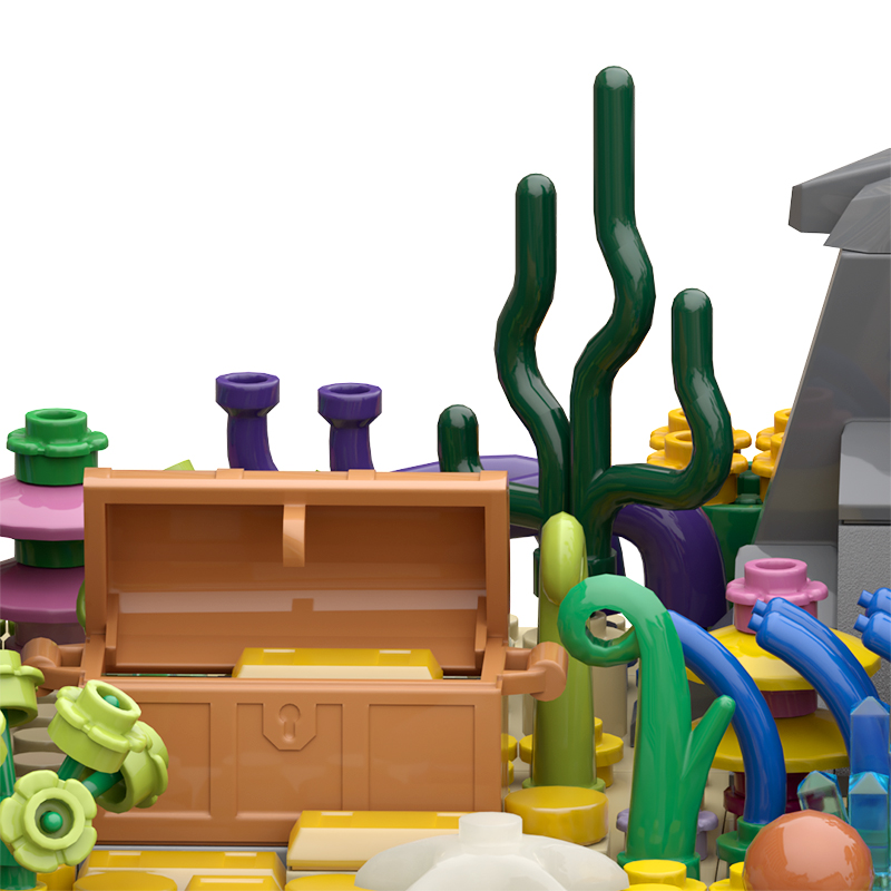 Twenty Thousand Leagues Under the Sea Nautilus MOC-89583 Movie with 2282 Pieces