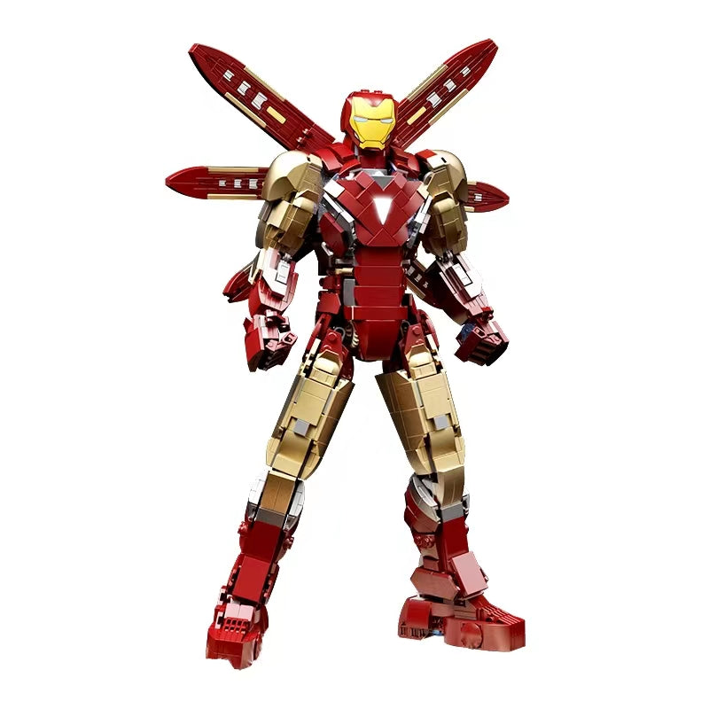 IRONMAN Mechanical MK85 TUOLE 6009 Movie with 1290 Pieces