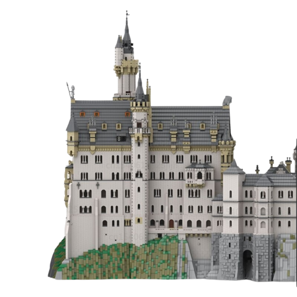 Neuschwanstein Replica Castle Architecture MOC-89515 Modular Building With 57139PCS
