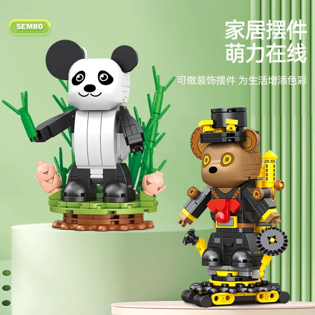 Panda Qee SEMBO 612014 Creator With 210pcs