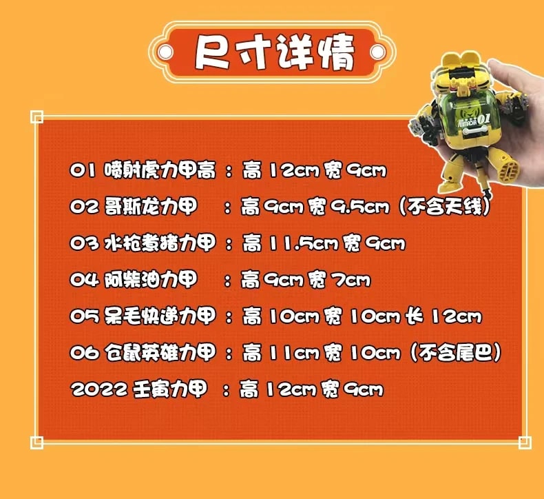 Jetiger Gozillong Pigun Shibacle DM Express Hamstero RIHIO ANIMACHA 01-06 Creator