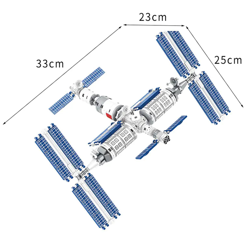 Sea of Stars Space Station SEMBO 203018 Space with 371 Pieces