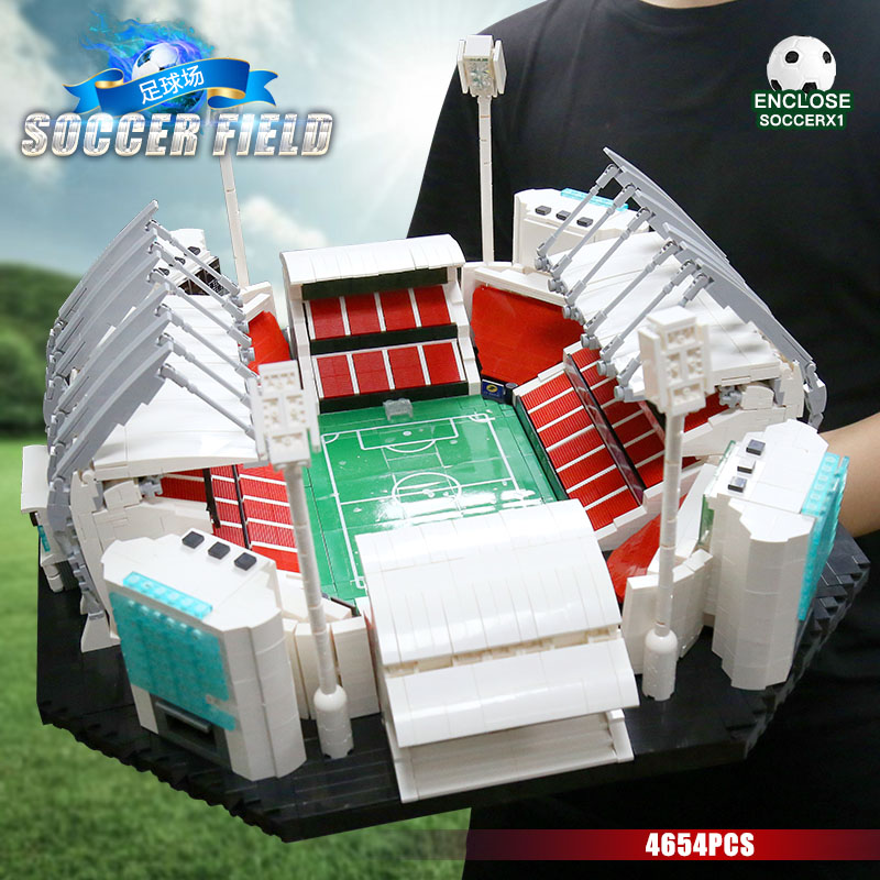 SOCCER FIELD QIZHILE 90008 Creator With 4654pcs