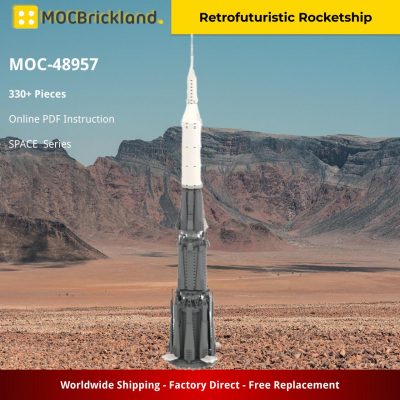 Soviet N1 Moon Rocket SPACE MOC-37172 WITH 902 PIECES