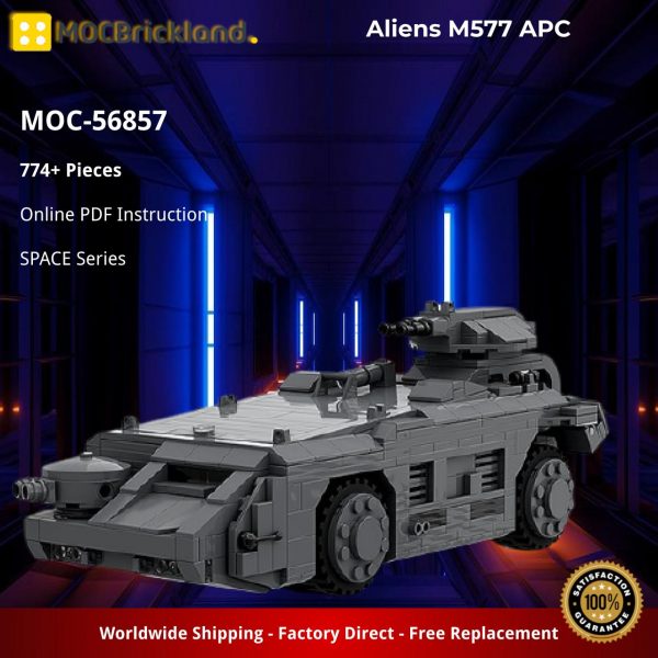 Aliens M577 APC SPACE MOC-56857 by Rick Brickham with 774 pieces