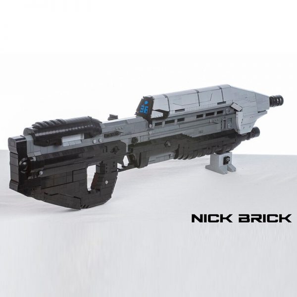 MA5D Assault Rifle SPACE MOC-63016 by NickBrick with 3235 pieces