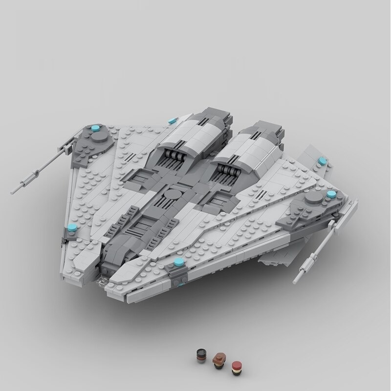 1:250 Scale Krait MK II NANO SPACE MOC-66759 by TheRealBeef1213 with 1319 pieces