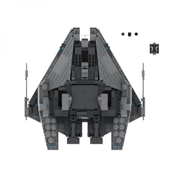 1:250 Scale Krait MK II NANO SPACE MOC-66759 by TheRealBeef1213 with 1319 pieces