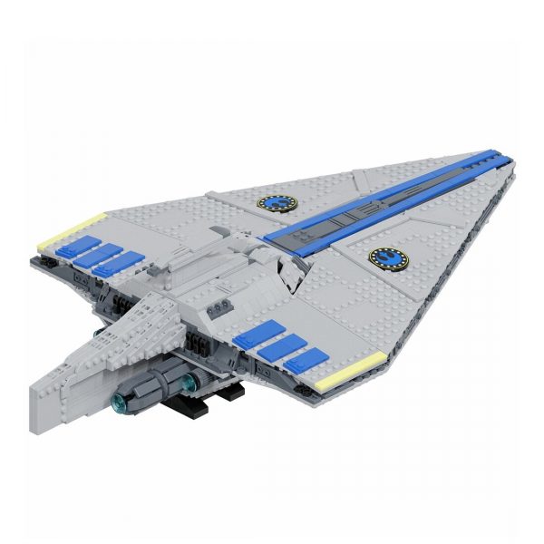 Acclamator-Class Assault Carrier STAR WARS MOC-101463 by ky_ebricks WITH 1639 PIECES