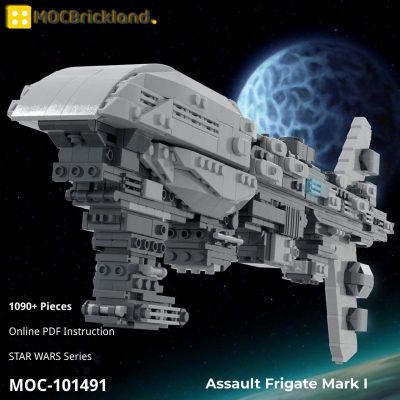 Assault Frigate Mark I STAR WARS MOC-101491 by ky_ebricks WITH 1090 PIECES