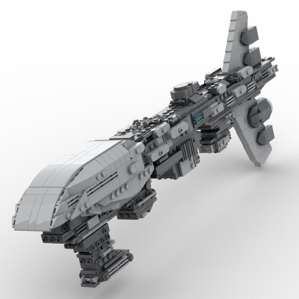 Assault Frigate Mark I Star Wars Moc-101491 By Ky Ebricks With 1090 