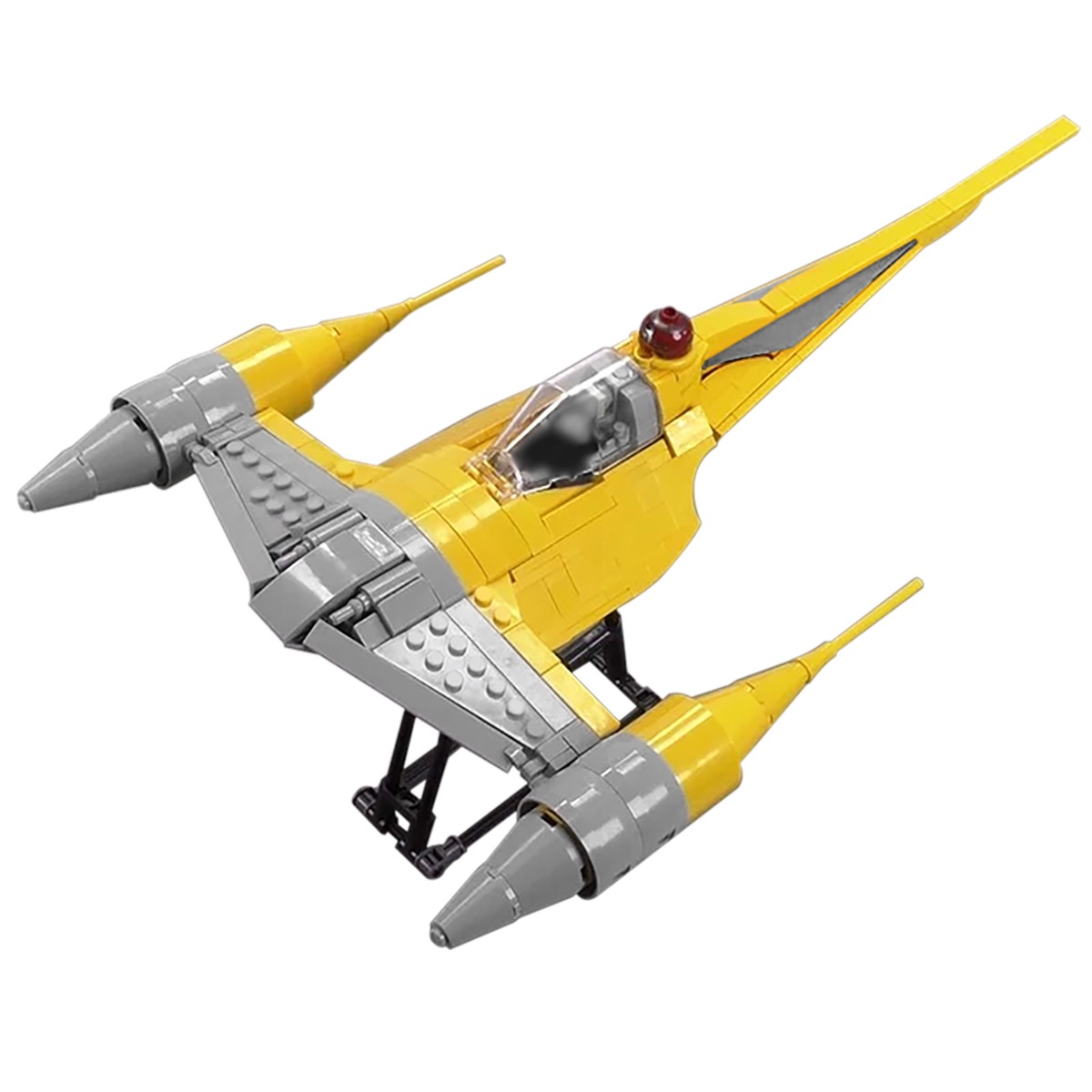 N-1 Starfighter – Minifig Scale STAR WARS MOC-13997 WITH 373 PIECES