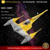 N-1 Starfighter – Minifig Scale STAR WARS MOC-13997 WITH 373 PIECES