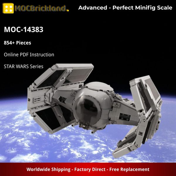 Advanced – Perfect Minifig Scale STAR WARS MOC-14383 WITH 854 PIECES