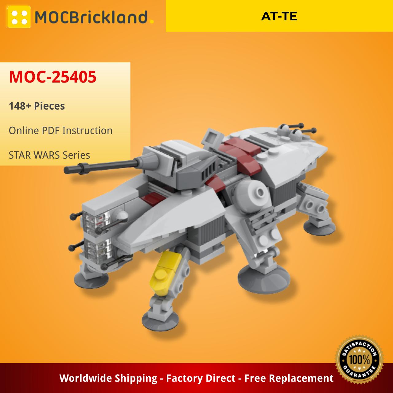AT-TE STAR WARS MOC-25405 with 148 pieces