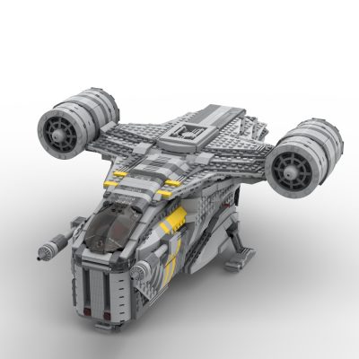 Mandalorian Razor Crest – Updated Version STAR WARS MOC-33566 WITH 1383 PIECES