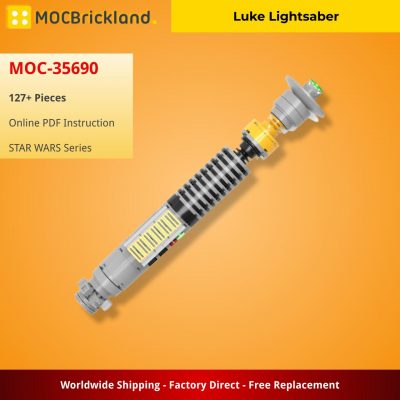 Luke Lightsaber STAR WARS MOC-35690 WITH 127 PIECES