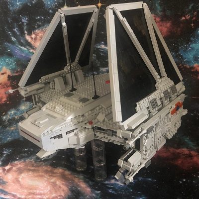 TIE Echelon STAR WARS MOC-35928 by renegade369 with 2435 pieces