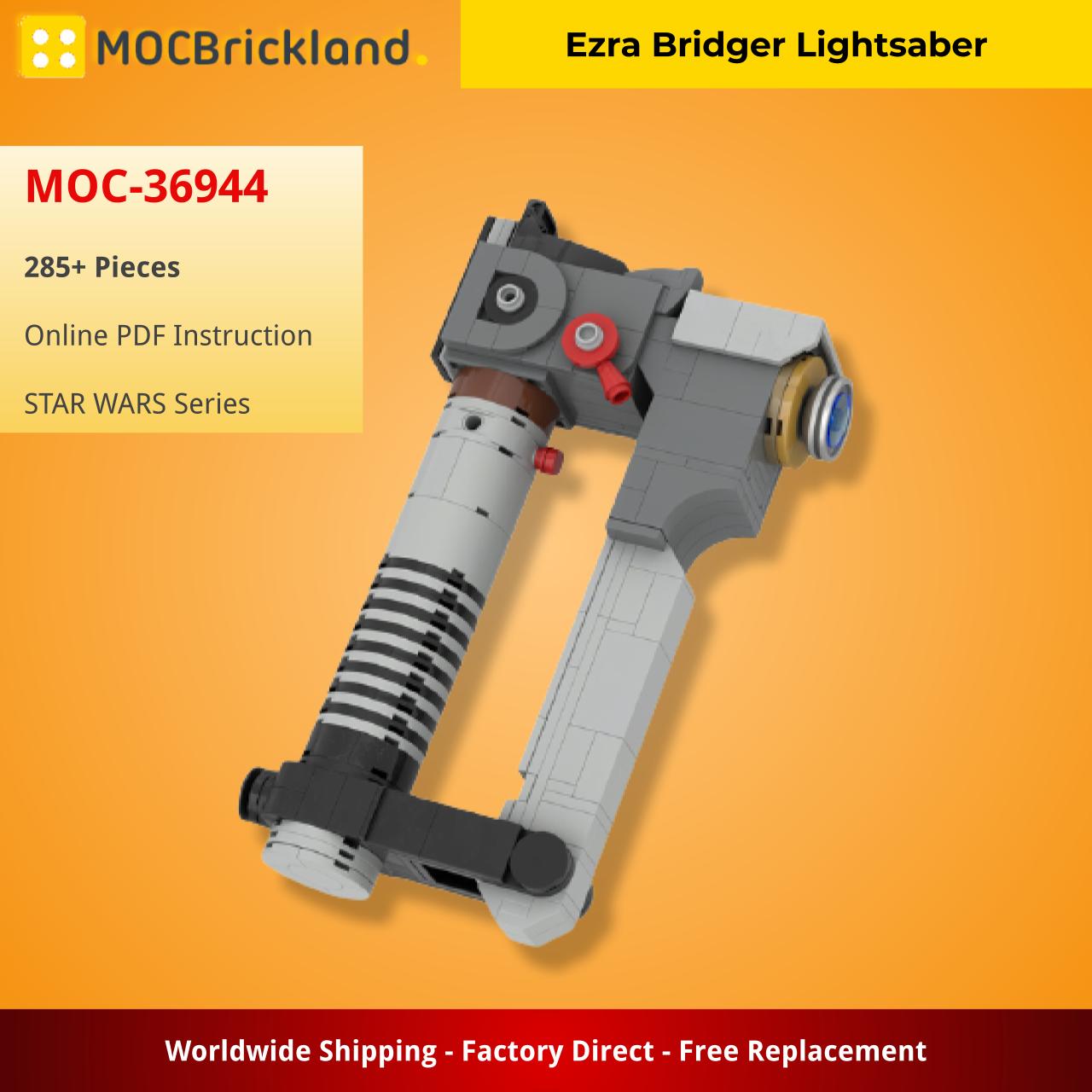 Ezra Bridger Lightsaber STAR WARS MOC-36944 with 285 pieces