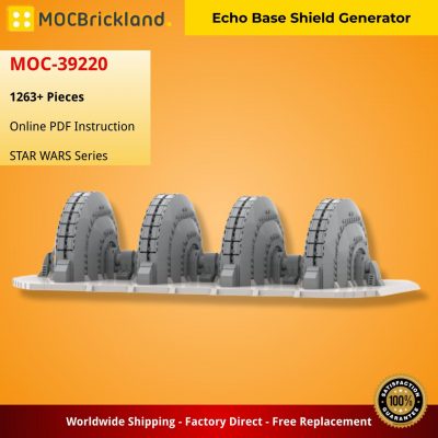 Echo Base Shield Generator STAR WARS MOC-39220 WITH 1263 PIECES