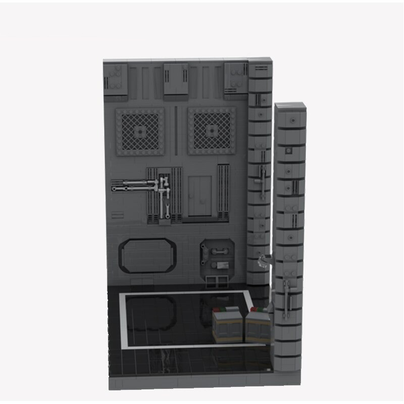 Imperial AT-ST Hangar Star Wars MOC-40277 by WiktorR with 4930 pieces Imperial AT-ST Hangar Star Wars MOC-40277 by WiktorR with 4930 pieces