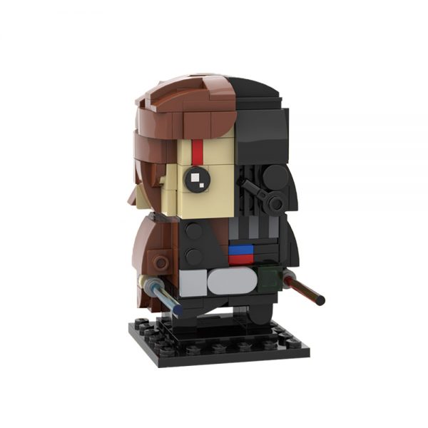 Vader / Anakin Skywalker Brickheadz STAR WARS MOC-40622 by Custominstructions WITH 191 PIECES