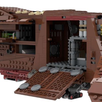 Bounty Hunter Bossk’s Hound’s Tooth STAR WARS MOC-41930 by Bigfoot.mg WITH 1145 PIECES