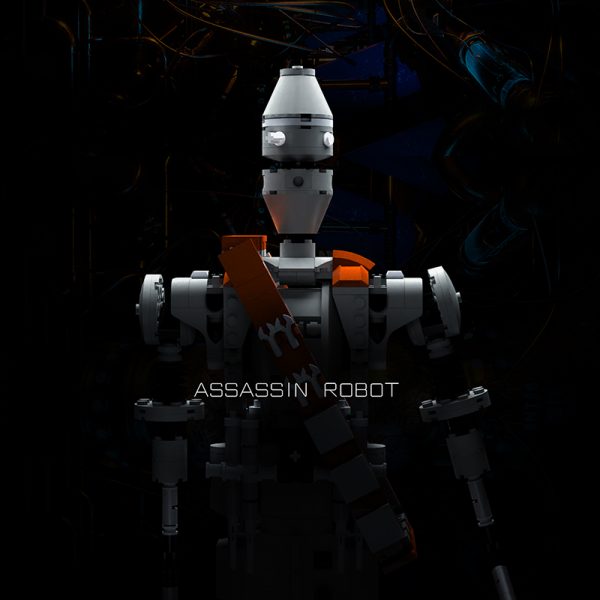 IG-Series [Assassin Droid] STAR WARS MOC-42820 by Brickopaths WITH 928 PIECES