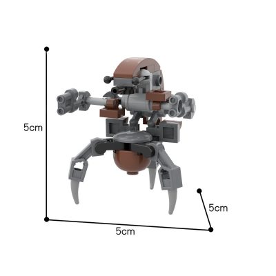 Destroyer Droid / Droideka STAR WARS MOC-44416 with 41 pieces