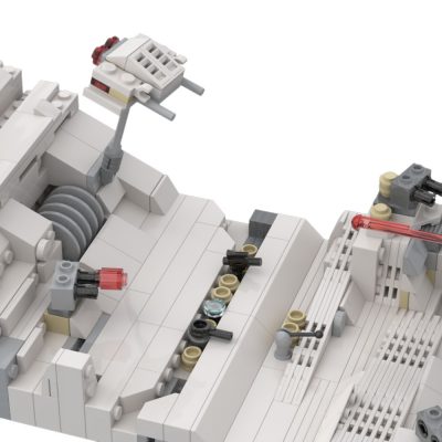 Micro Hoth Alternative Build STAR WARS MOC-46597 with 620 pieces