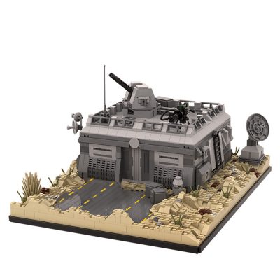 Base (Outpost) on Tatooine STAR WARS MOC-50143 WITH 2643 PIECES