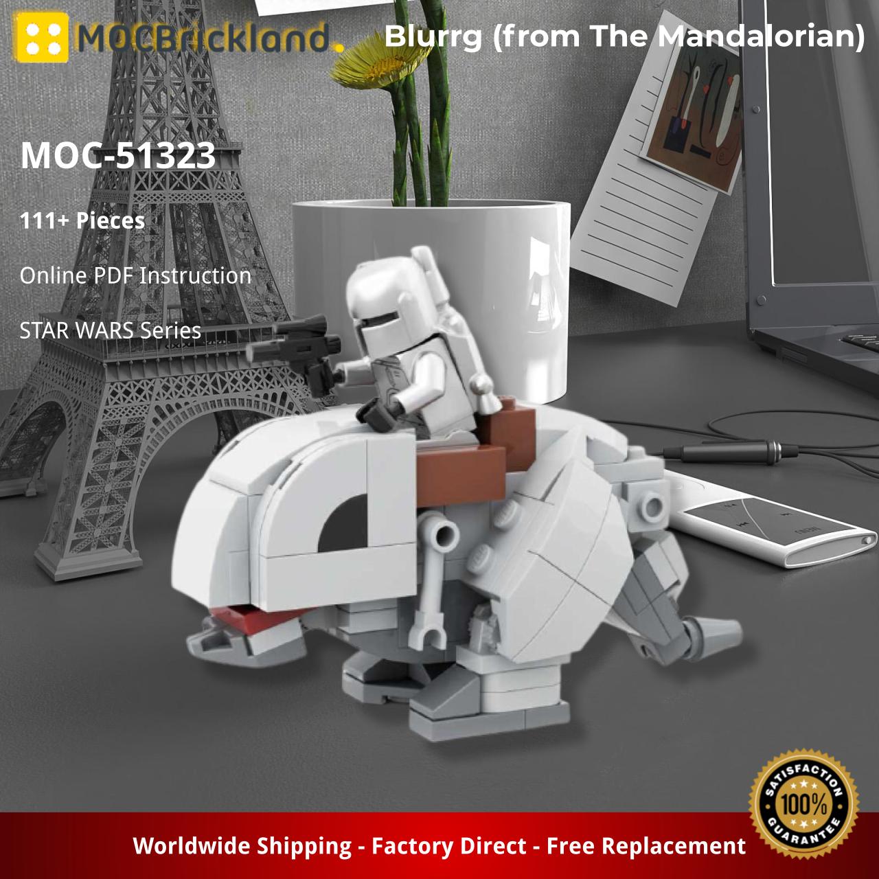 Blurrg (from The Mandalorian) STAR WARS MOC-51323 by thomin with 111 pieces
