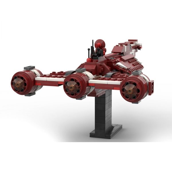 Consular Class Cruiser (Micro Fleet Scale) STAR WARS MOC-53149 by 2bricksofficial WITH 439 PIECES