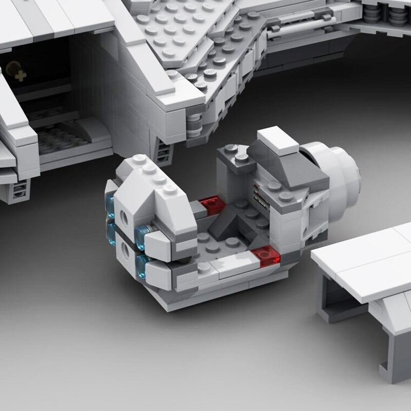 Imperial Arquitens Class Command Cruiser STAR WARS MOC-55173 by ...