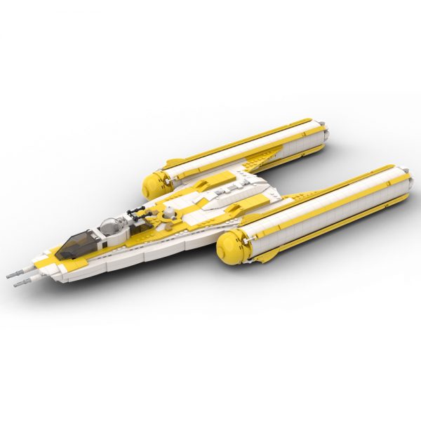 Y Wing Starfighter (Standard Yellow) STAR WARS MOC-55818 WITH 1864 PIECES
