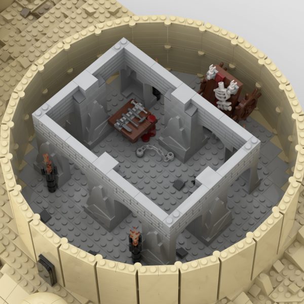 Jabba’s Palace for a Modular Tatooine STAR WARS MOC-56496 with 4175 pieces