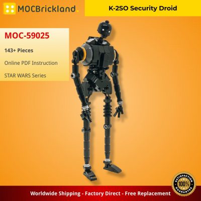K-2SO Security Droid STAR WARS MOC-59025 by five_dc WITH 143 PIECES