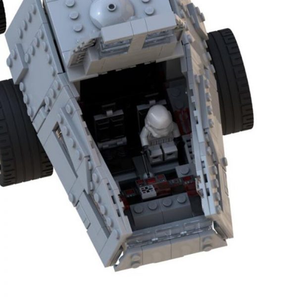 Imperial Combat Assault Transport – the Mandalorian STAR WARS MOC-60532 by Bruxxy with 1208 pieces