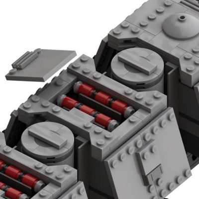 Imperial Combat Assault Transport – the Mandalorian STAR WARS MOC-60532 by Bruxxy with 1208 pieces
