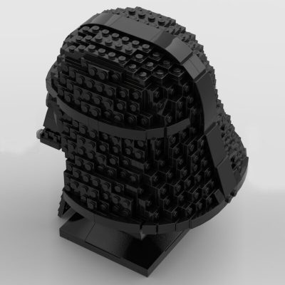 Darth Vader Helmet (Updated version) STAR WARS MOC-61274 by Albo.Lego WITH 691 PIECES