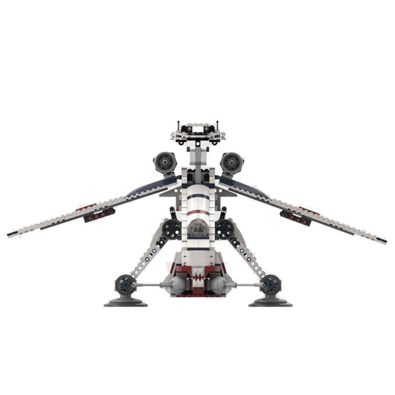 Republic Dropship 2.0 STAR WARS MOC-66786 by BABrickus with 1085 pieces Republic Dropship 2.0 STAR WARS MOC-66786 by BABrickus with 1085 pieces
