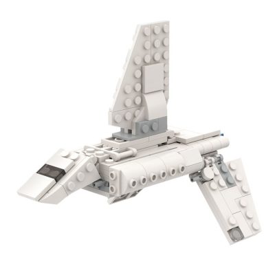 Micro Imperial Sentinel Landing Craft STAR WARS MOC-66835 by ron_mcphatty with 192 pieces