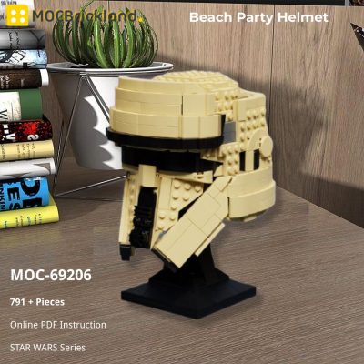 Beach Party Helmet STAR WARS MOC-69206 by FinnRoberts with 791 pieces