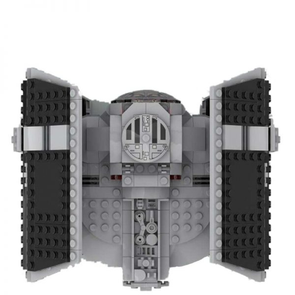 TIE Advanced x1 (TIE/AD) STAR WARS MOC-71736 by scruffybrickherder with 488 pieces
