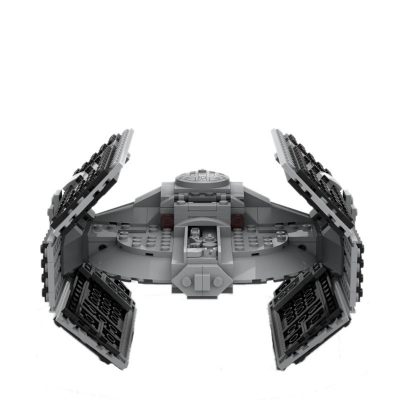 TIE Advanced x1 (TIE/AD) STAR WARS MOC-71736 by scruffybrickherder with 488 pieces